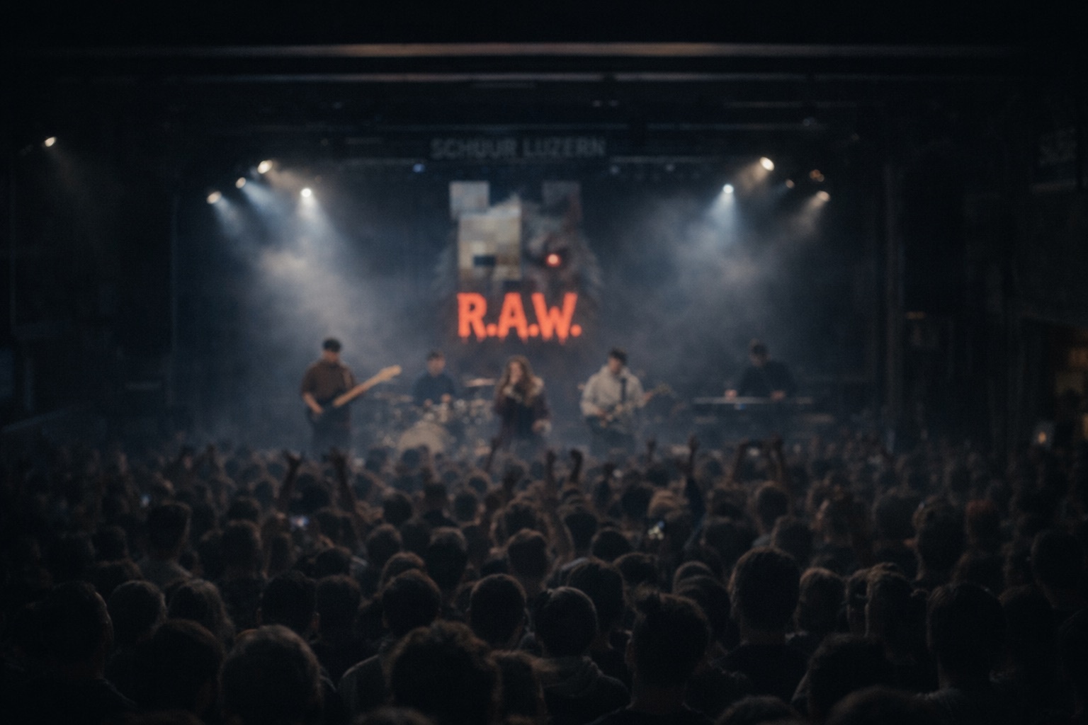 R.A.W. stage photo