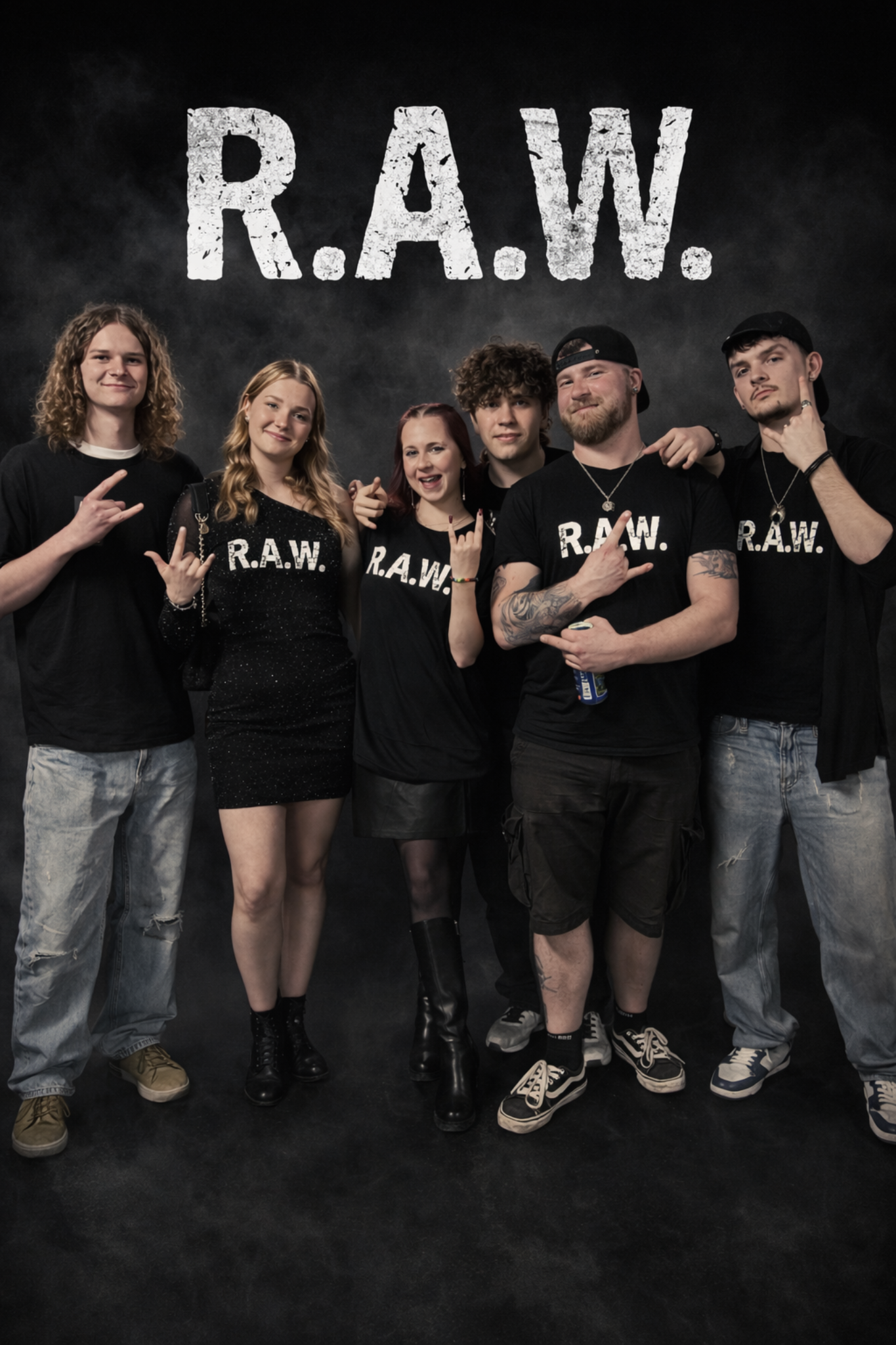 R.A.W. live group picture